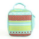 CC17-16 Greek Key Square Lunch Bag - MiMi Wholesale
