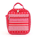 CC17-16 Greek Key Square Lunch Bag - MiMi Wholesale