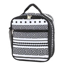 CC17-16 Greek Key Square Lunch Bag - MiMi Wholesale