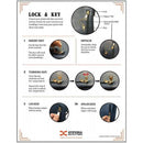 CHY2039L Women's Concealed Carry Locking Purse Crossbody - MiMi Wholesale