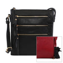 CHY2039L Women's Concealed Carry Locking Purse Crossbody - MiMi Wholesale