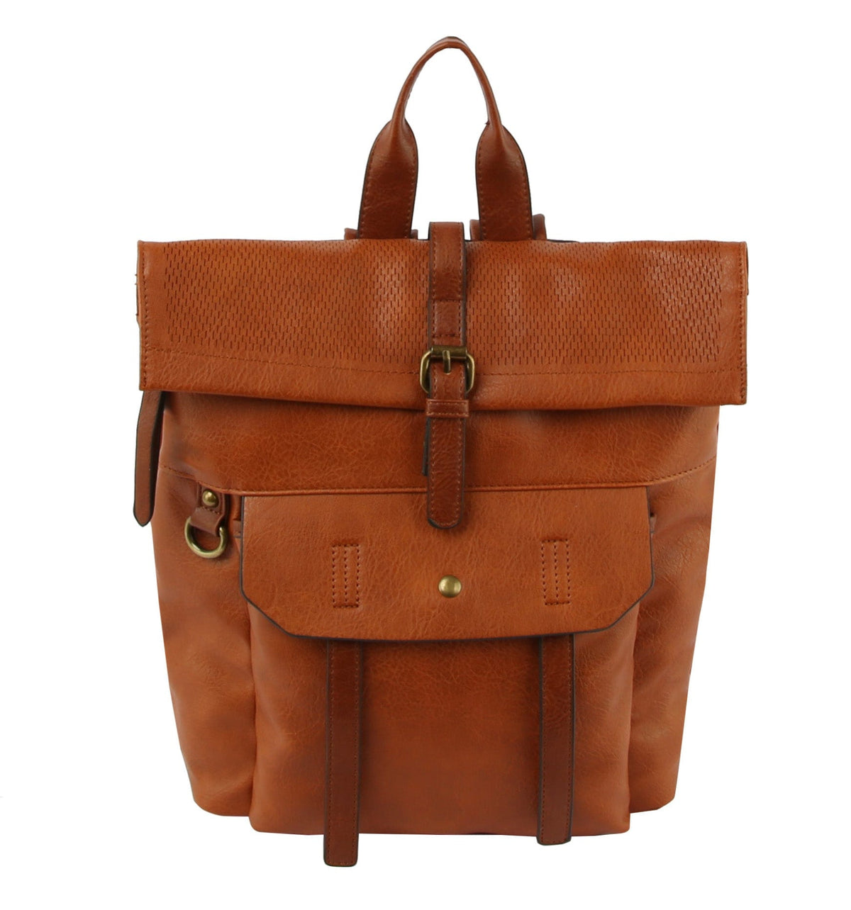 CJF080-1 Laser Cut Flap Backpack - MiMi Wholesale