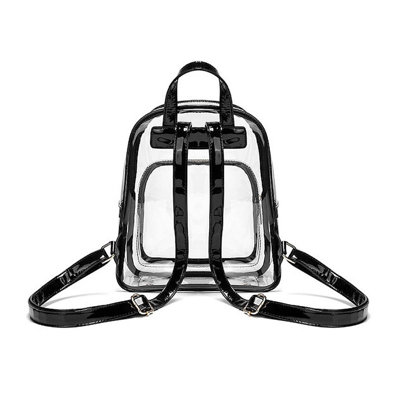CL1002 Stephanie Clear Backpack - MiMi Wholesale