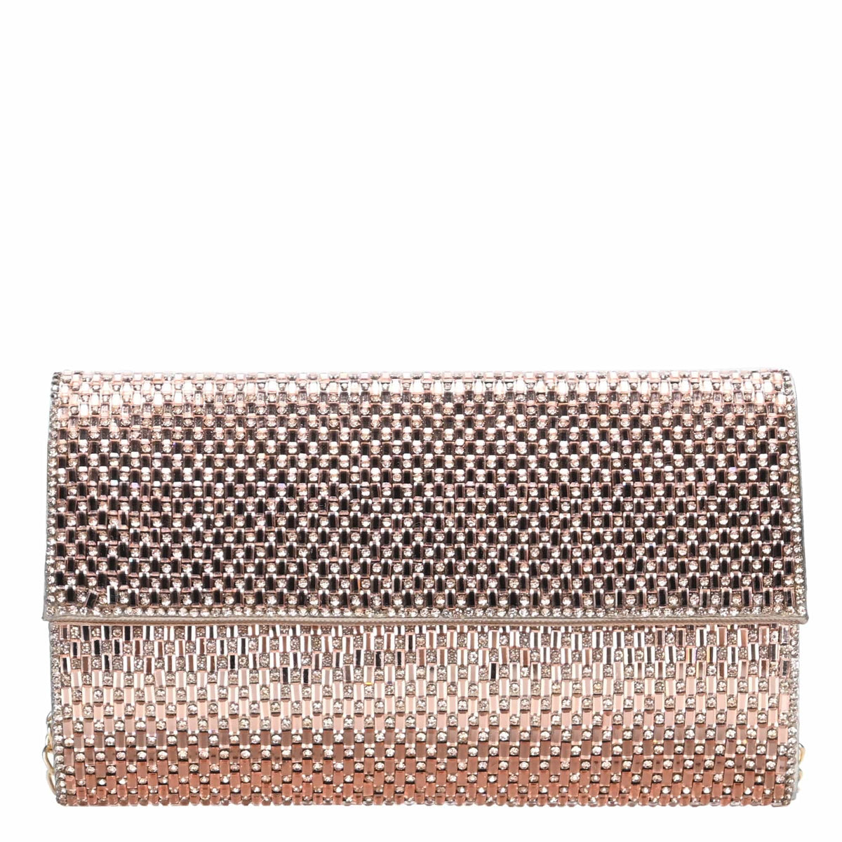 CLR88219 Amy Mosaic Mirror Party Clutch - MiMi Wholesale