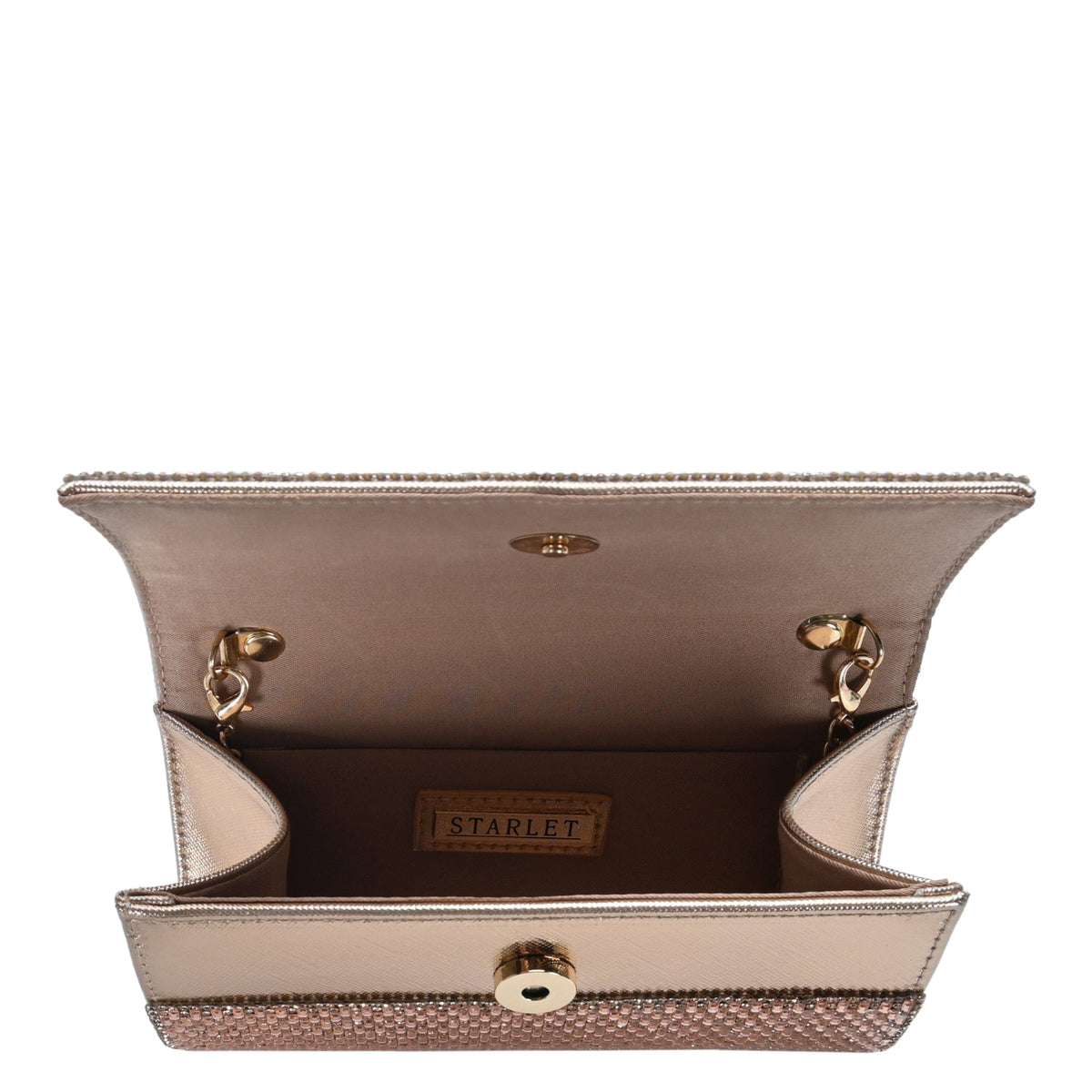 CLR88219 Amy Mosaic Mirror Party Clutch - MiMi Wholesale