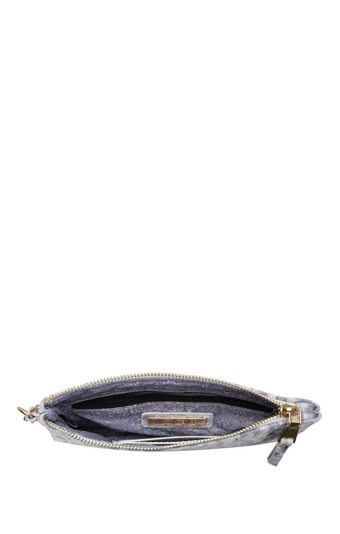 CLW2505 Gingham Clutch With Wristlet - MiMi Wholesale
