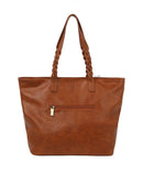 CMS019-1W 2-in-1 Braided Handle with Tassel Tote Bag - MiMi Wholesale