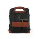 CMS023 Fashion Colorblock Convertible Backpack - MiMi Wholesale