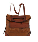 CMS023 Fashion Colorblock Convertible Backpack - MiMi Wholesale