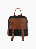 CMS046 Alice Leather Satchel Backpack - MiMi Wholesale