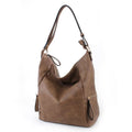 CP1019 Monogrammable Soft Leather Large Hobo Tote - MiMi Wholesale