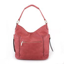 CP1020 Monogrammable Fashion Zipper Accent Tote - MiMi Wholesale