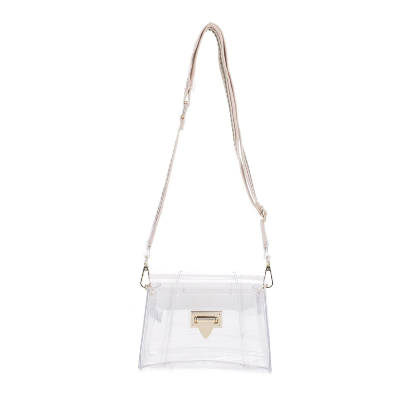 CR20415 Selena Clear Crossbody Bag - MiMi Wholesale