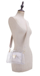 CR20415 Selena Clear Crossbody Bag - MiMi Wholesale