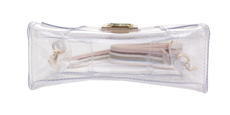 CR20415 Selena Clear Crossbody Bag - MiMi Wholesale