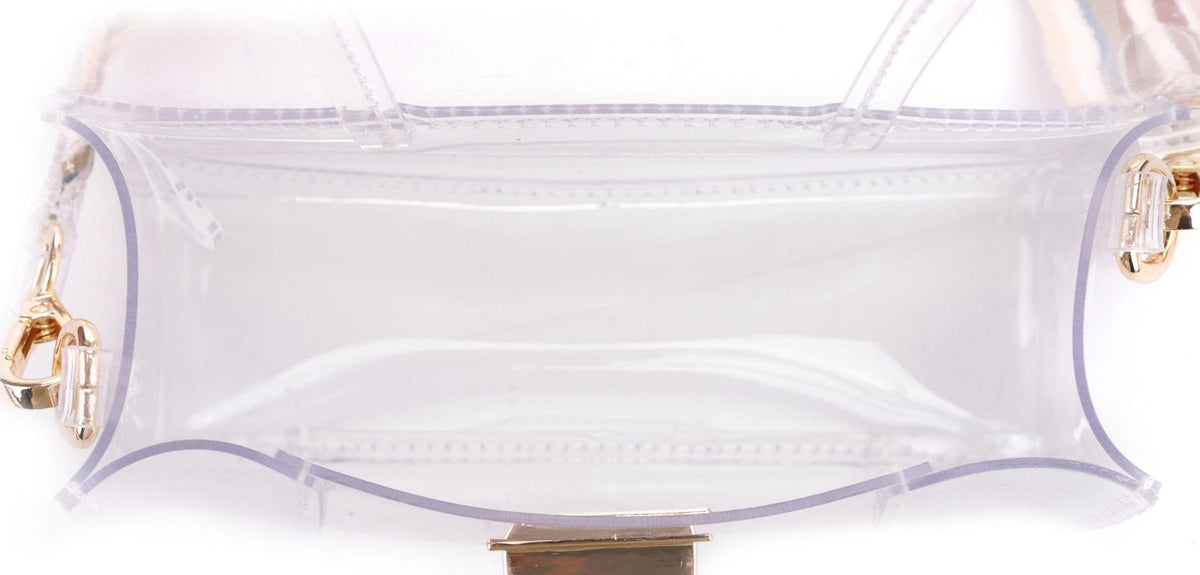 CR20415 Selena Clear Crossbody Bag - MiMi Wholesale