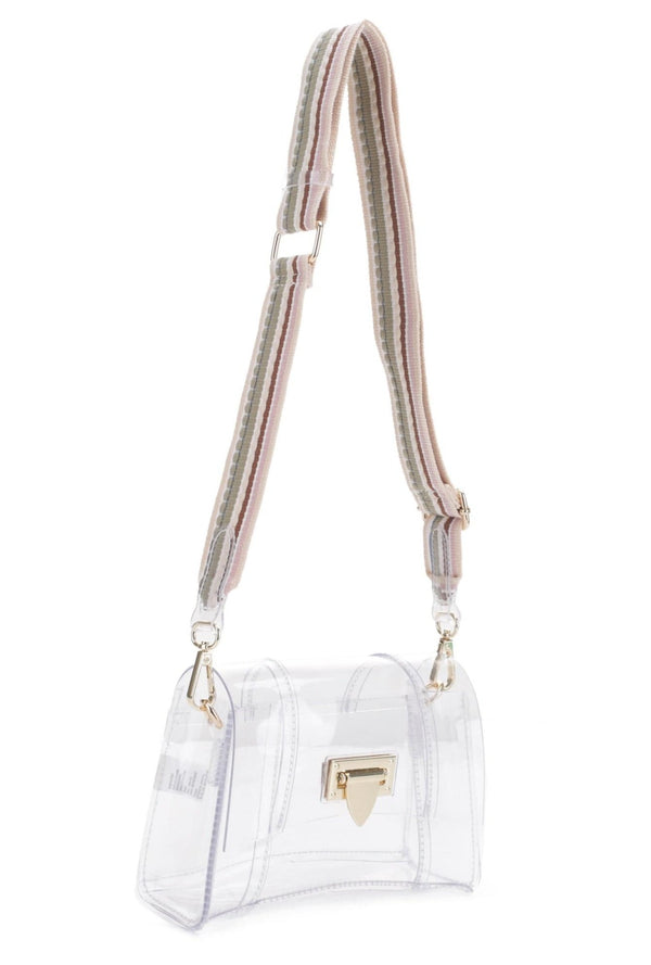 CR20415 Selena Clear Crossbody Bag - MiMi Wholesale