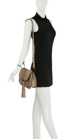 CTEA0004 Fashion Flap Over Tassel Saddle Crossbody Bag - MiMi Wholesale