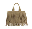 D0722 Malinda Fringe Tote - MiMi Wholesale