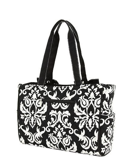 DAQ2703 Quilted Damask Diaper Bag - MiMi Wholesale