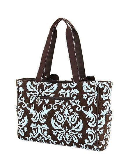 DAQ2703 Quilted Damask Diaper Bag - MiMi Wholesale