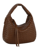 DE0758 Alison Woven Hobo Bag - MiMi Wholesale