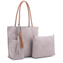 DJ1280 Amanda 3 Piece Set Tote - MiMi Wholesale
