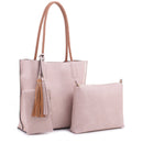 DJ1280 Amanda 3 Piece Set Tote - MiMi Wholesale