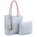 DJ1280 Amanda 3 Piece Set Tote - MiMi Wholesale