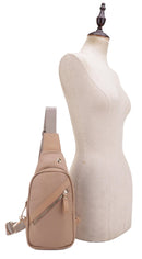 DJ1508N Taylor Nylon Sling Bag - MiMi Wholesale