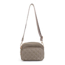 DJ25764N-6 Angela Quilted Crossbody Bag - MiMi Wholesale