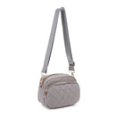 DJ25764N-6 Angela Quilted Crossbody Bag - MiMi Wholesale
