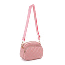 DJ25764N-6 Angela Quilted Crossbody Bag - MiMi Wholesale