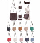 DJ31259 Fashion Messenger Crossbody Bag With Guitar Strap - MiMi Wholesale