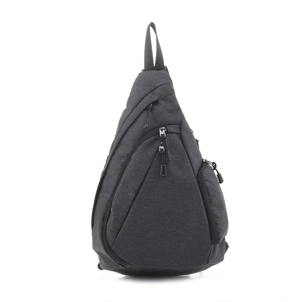 DJ5819CC Concealed Carry Soft Polyester Sling Backpack - MiMi Wholesale