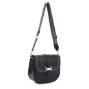 DJ60119 Portia Crossbody With Stud Details and Printed Guitar Strap - MiMi Wholesale