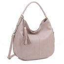 DJ6076CC Shoulder Concealed Carry Handbag w/ Tassel - MiMi Wholesale
