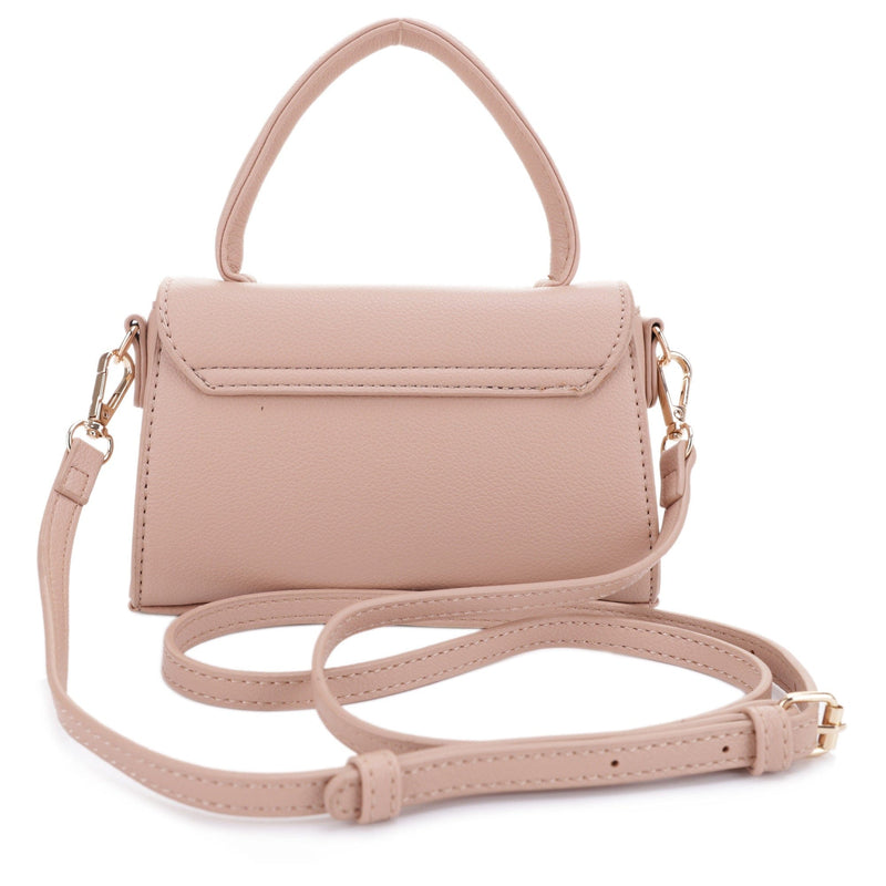 DJ960308D Charlotte Lock Satchel Crossbody Bag - MiMi Wholesale