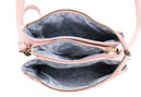 DM20560 Shelley Denim Three Compartment Crossbody/Wristlet - MiMi Wholesale