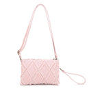 DM20560 Shelley Denim Three Compartment Crossbody/Wristlet - MiMi Wholesale