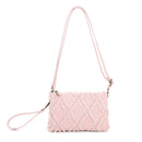 DM20560 Shelley Denim Three Compartment Crossbody/Wristlet - MiMi Wholesale