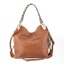 DS96227 2pc Leopard Hobo Handbag Set - MiMi Wholesale