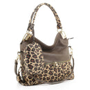 DS96227 2pc Leopard Hobo Handbag Set - MiMi Wholesale