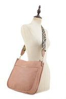 DS97160L2 Crossbody with Leopard Guitar Strap - MiMi Wholesale