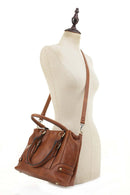 DSC31185LK Top Handle Concealed Carry Satchel/Crossbody - MiMi Wholesale