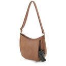DSC31186LK Concealed Carry Hobo Crossbody Bag - MiMi Wholesale
