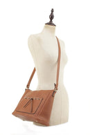 DSC31187LK Woven Detail Concealed Carry Crossbody - MiMi Wholesale
