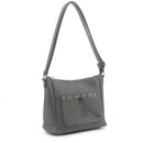 DSC31187LK Woven Detail Concealed Carry Crossbody - MiMi Wholesale