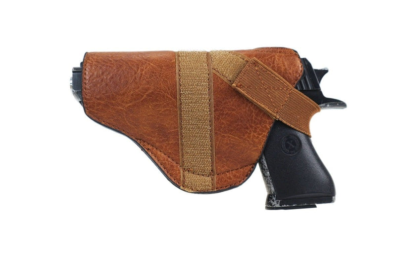 DSC31188LK Double Handled Front Pocket Concealed Carry Shoulder Bag - MiMi Wholesale
