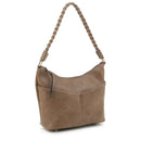 DSC31189LK Double Front Pocket Concealed Carry Shoulder Bag - MiMi Wholesale